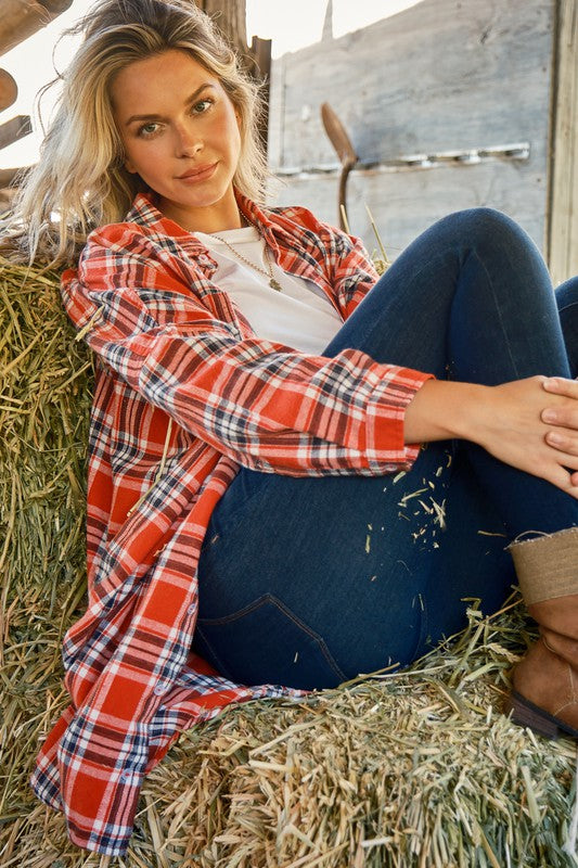 The Fireside Crush Plaid Button Down