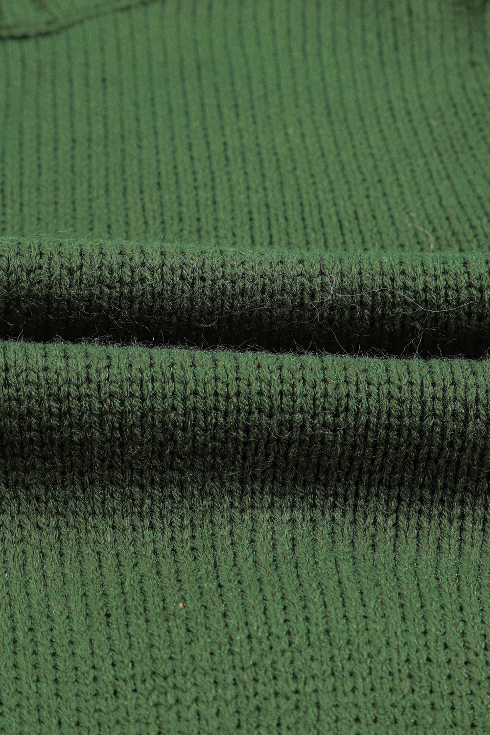 Green Textured Cardigan