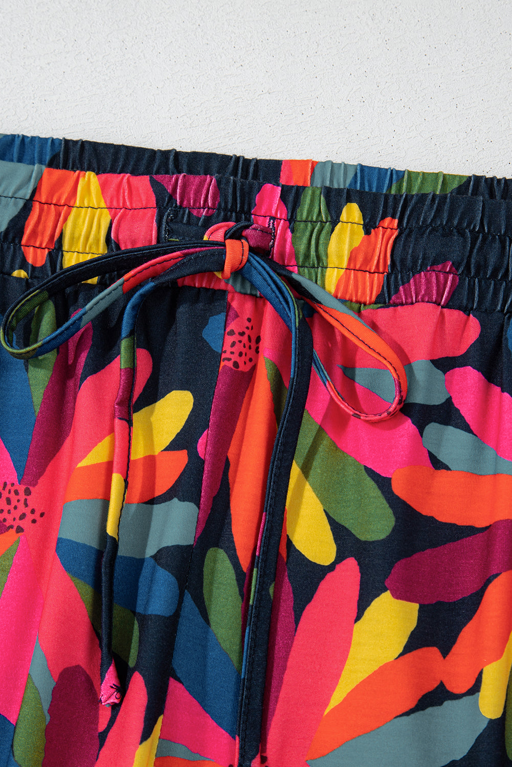 Green Plus Size Printed Long Sleeve and Pants Lounge Set