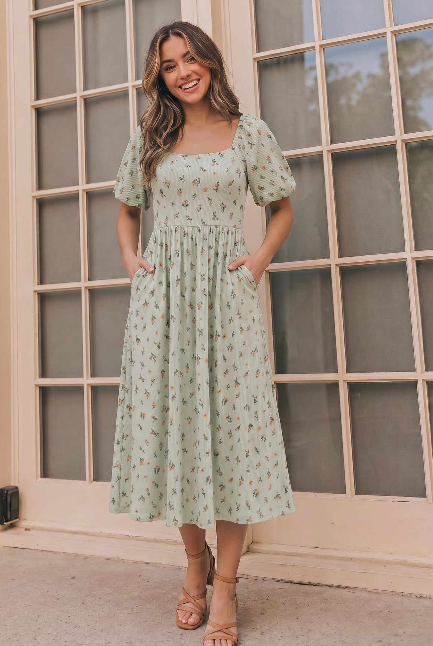 Oh My Darling Midi Dress with Pockets