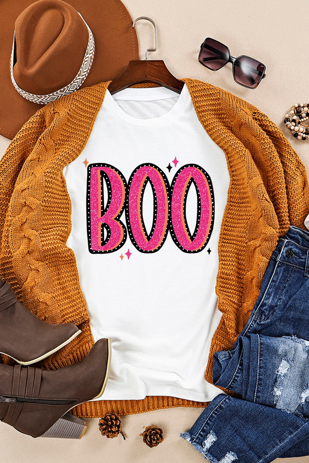 BOO Graphic T Shirt