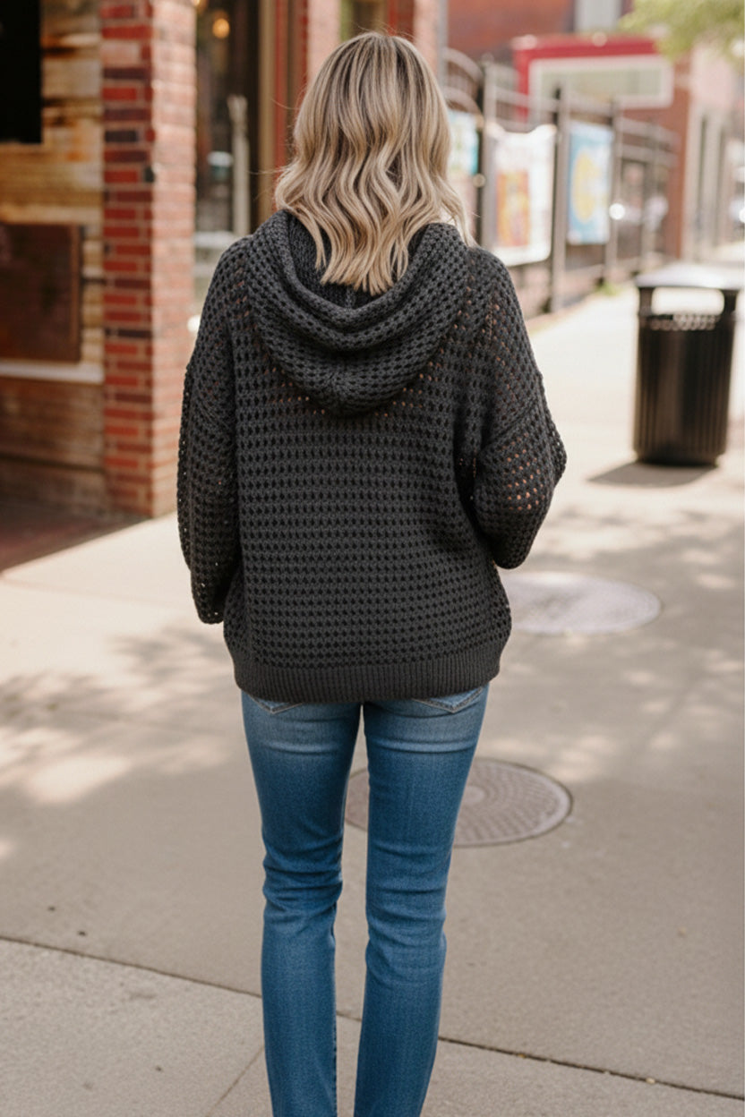 The Snug Edit Fish Net Hoodie