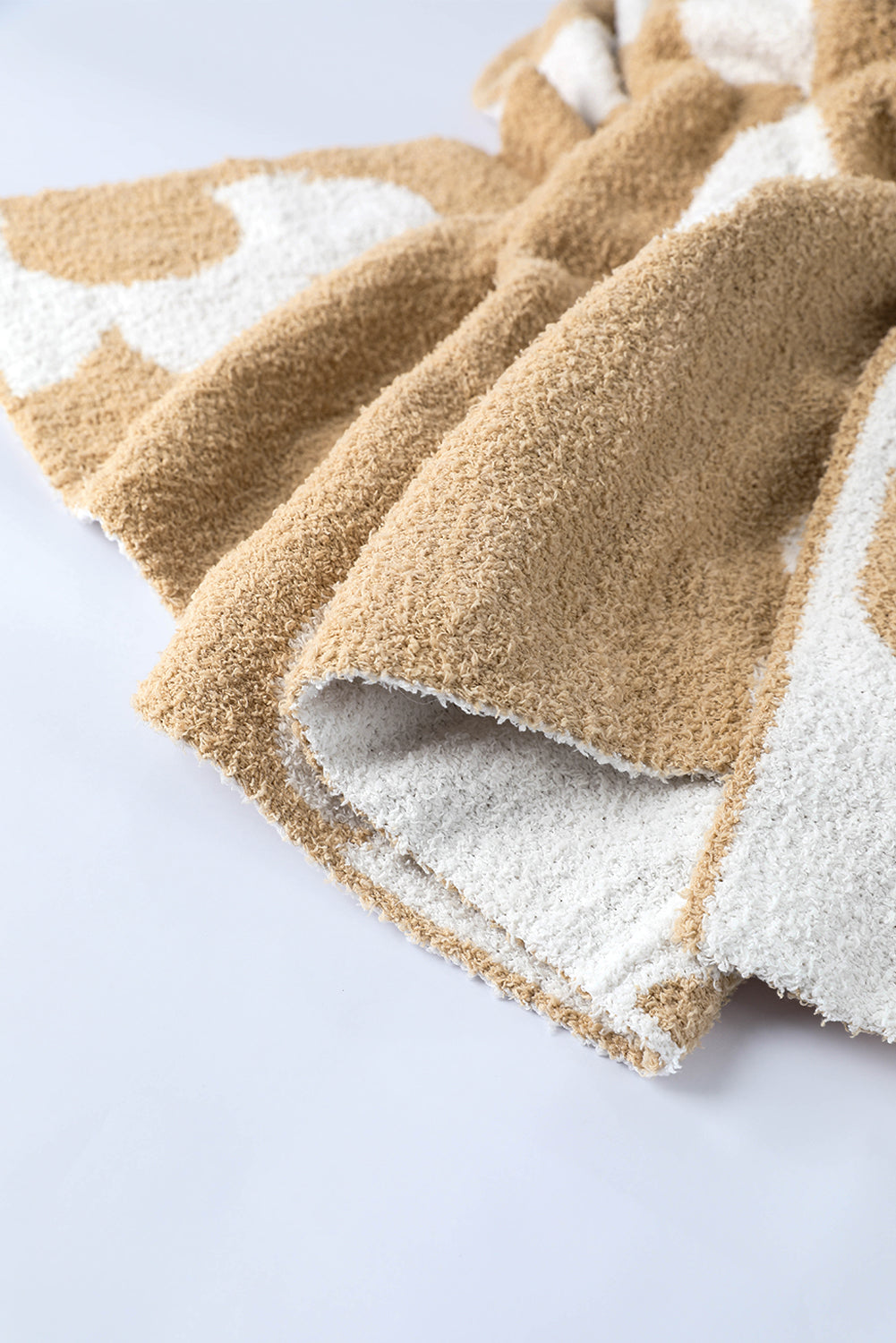 Parchment Floral Printed Soft Throw Blanket 127*152cm