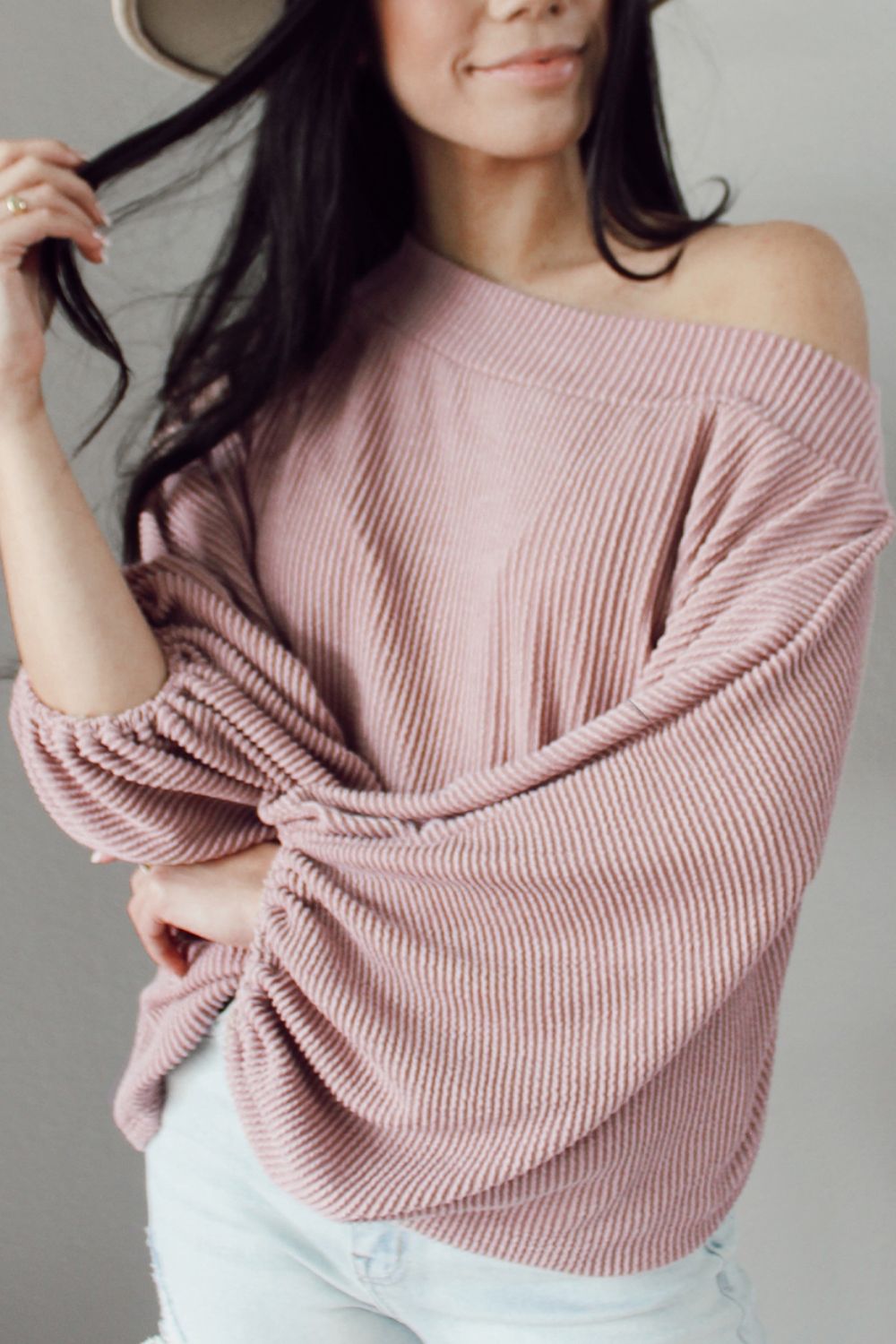 Long Sleeve Knit Top